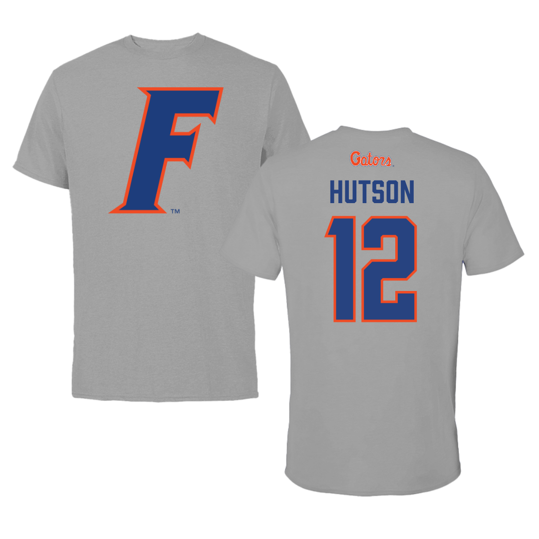 University of Florida Volleyball Dark Gray Tee - #12 Kira Hutson