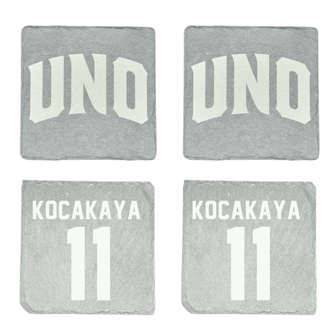 University of New Orleans Volleyball Stone Coaster (4 Pack)  - #11 Buse Kocakaya