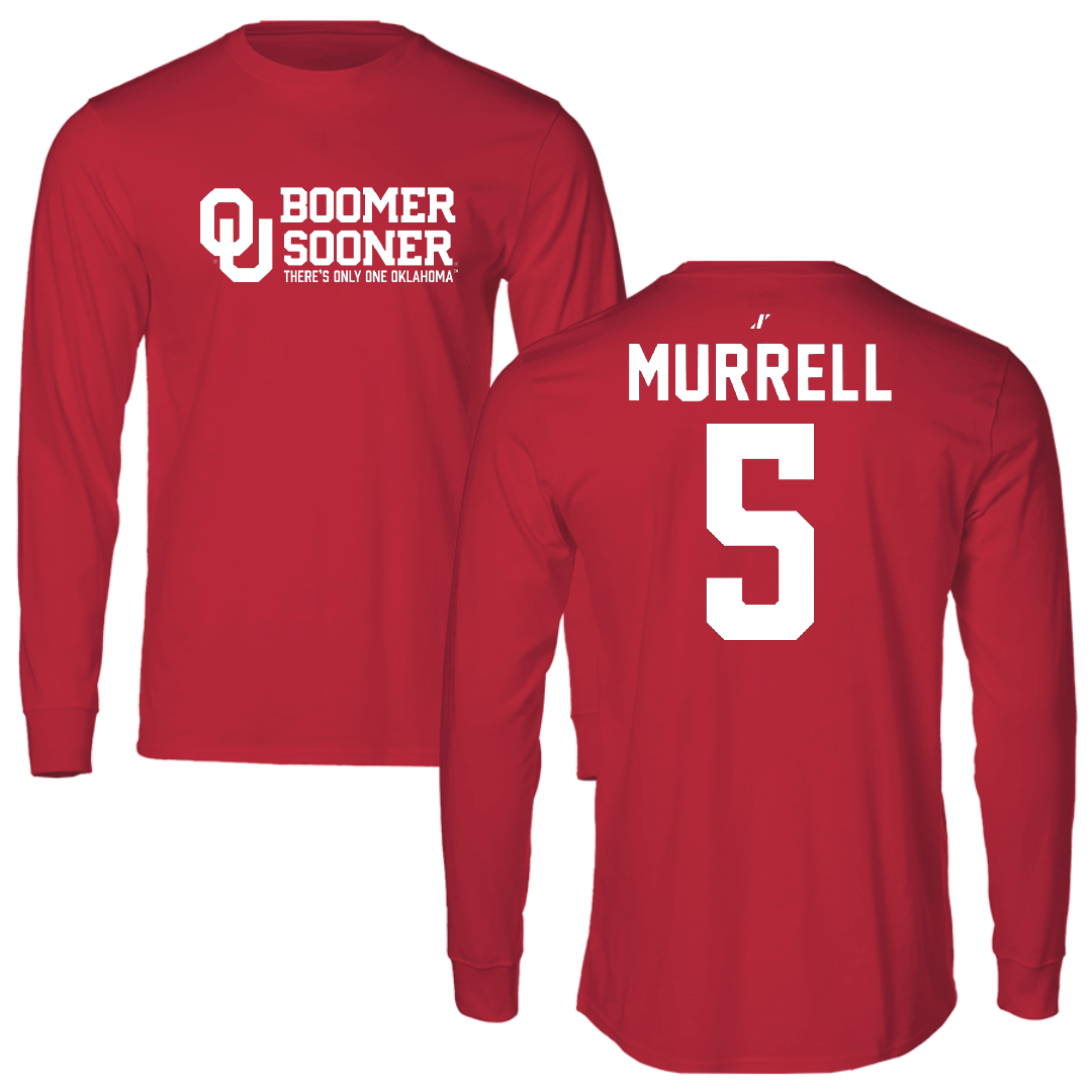 University of Oklahoma Soccer Crimson General Long Sleeve - #5 Hadley Murrell