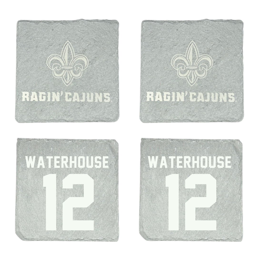 University of Louisiana at Lafayette Soccer Stone Coaster (4 Pack)  - #12 Hailly Waterhouse