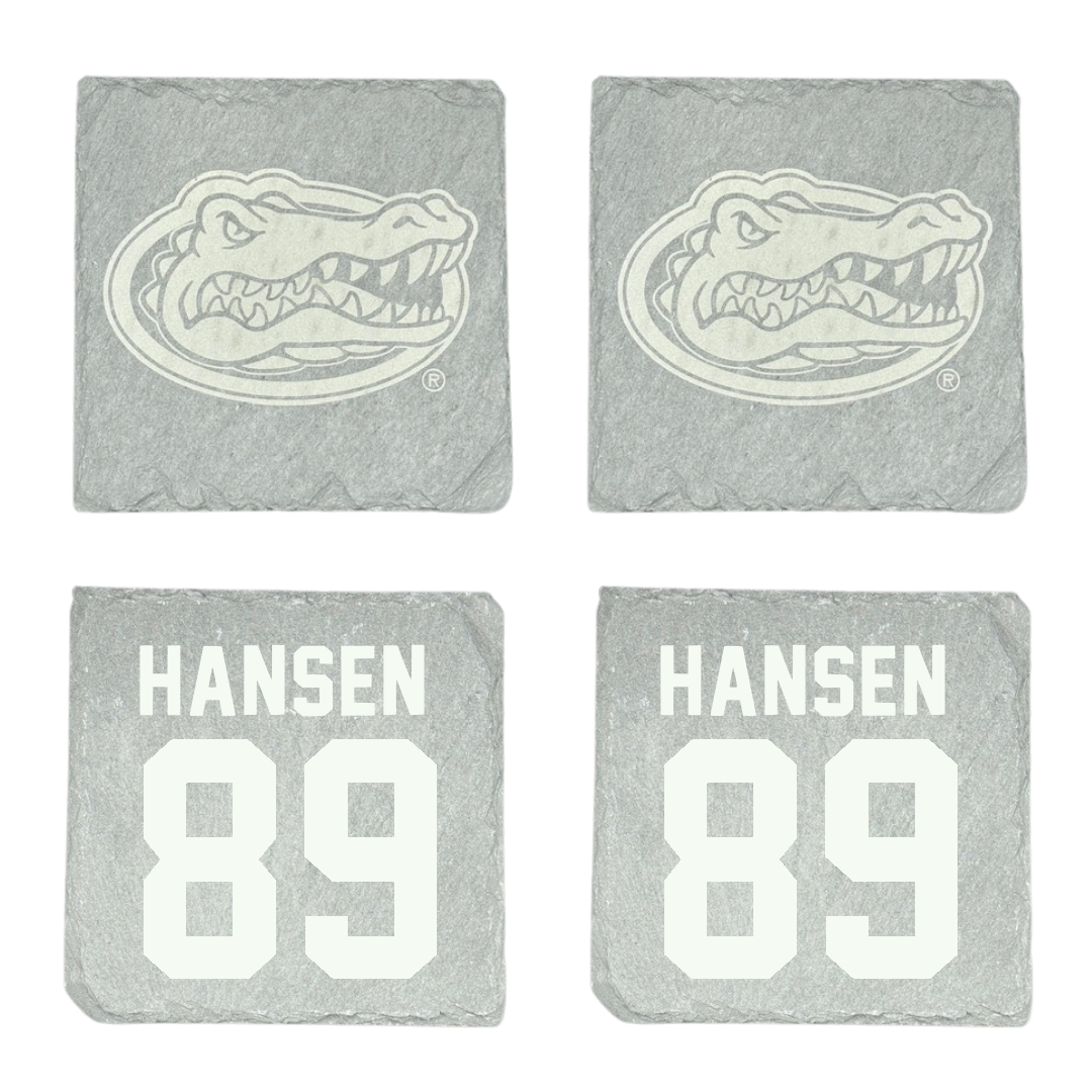 University of Florida Football Stone Coaster (4 Pack)  - #89 Hayden Hansen
