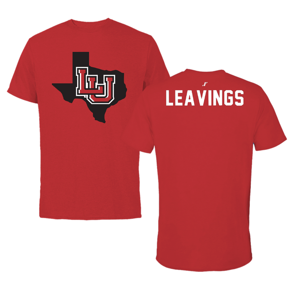 Lamar University Cheer Red State Tee - Shelby Leavings