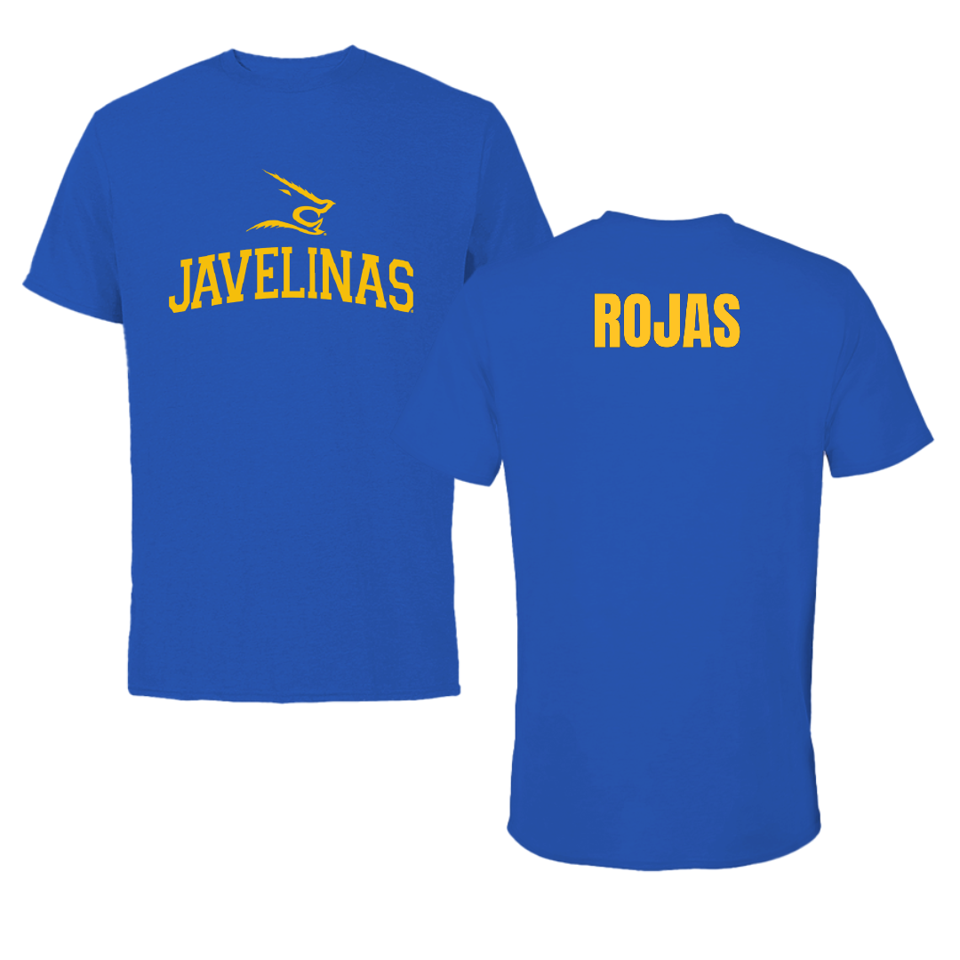 Texas A&M University-Kingsville Golf Blue Performance Tee - Alessia Rojas