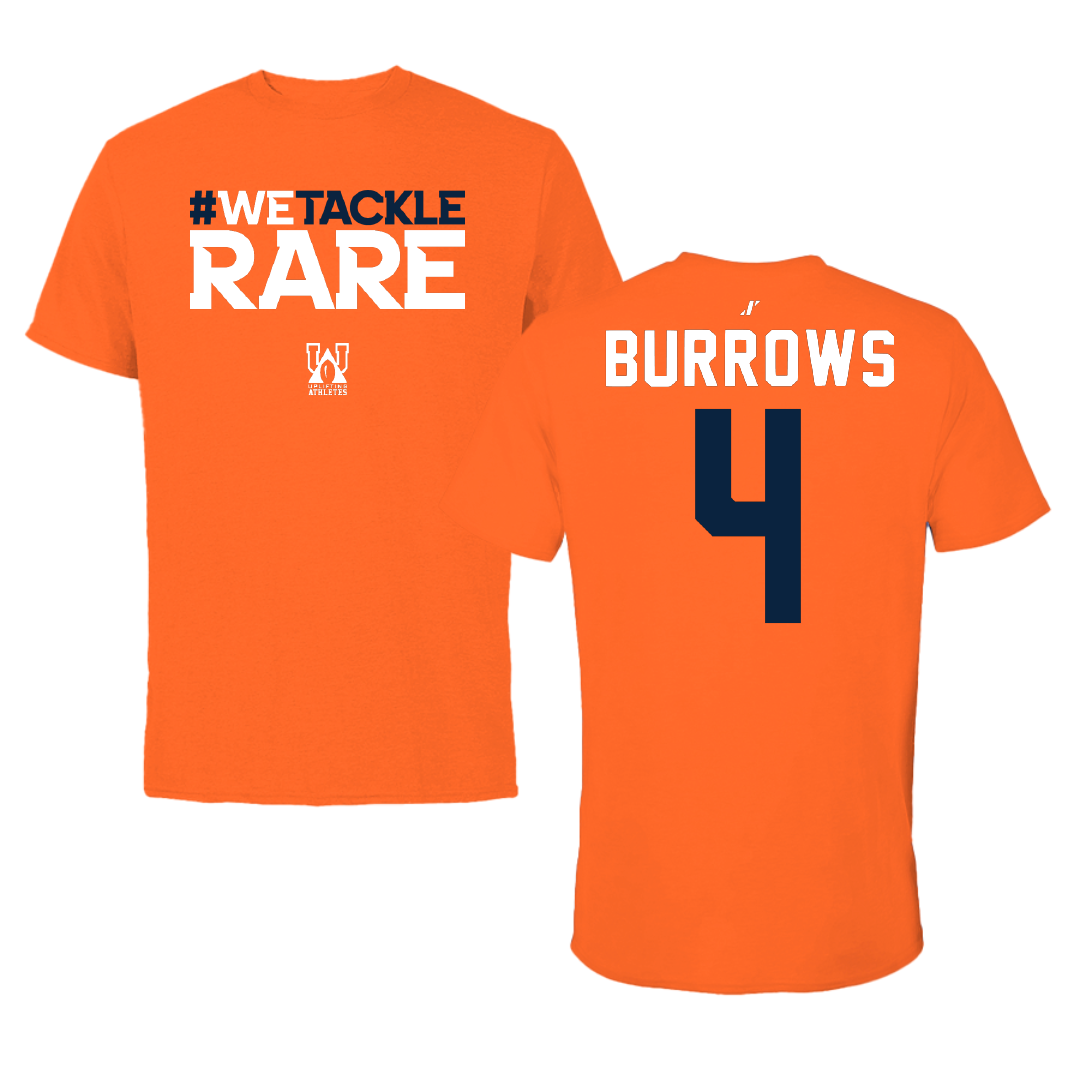 Syracuse University Basketball Orange Uplifting Athletes Tee - #4 Sophie Burrows