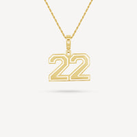 Gold Presidents Pendant and Chain - #22 Olyvia Kennedy