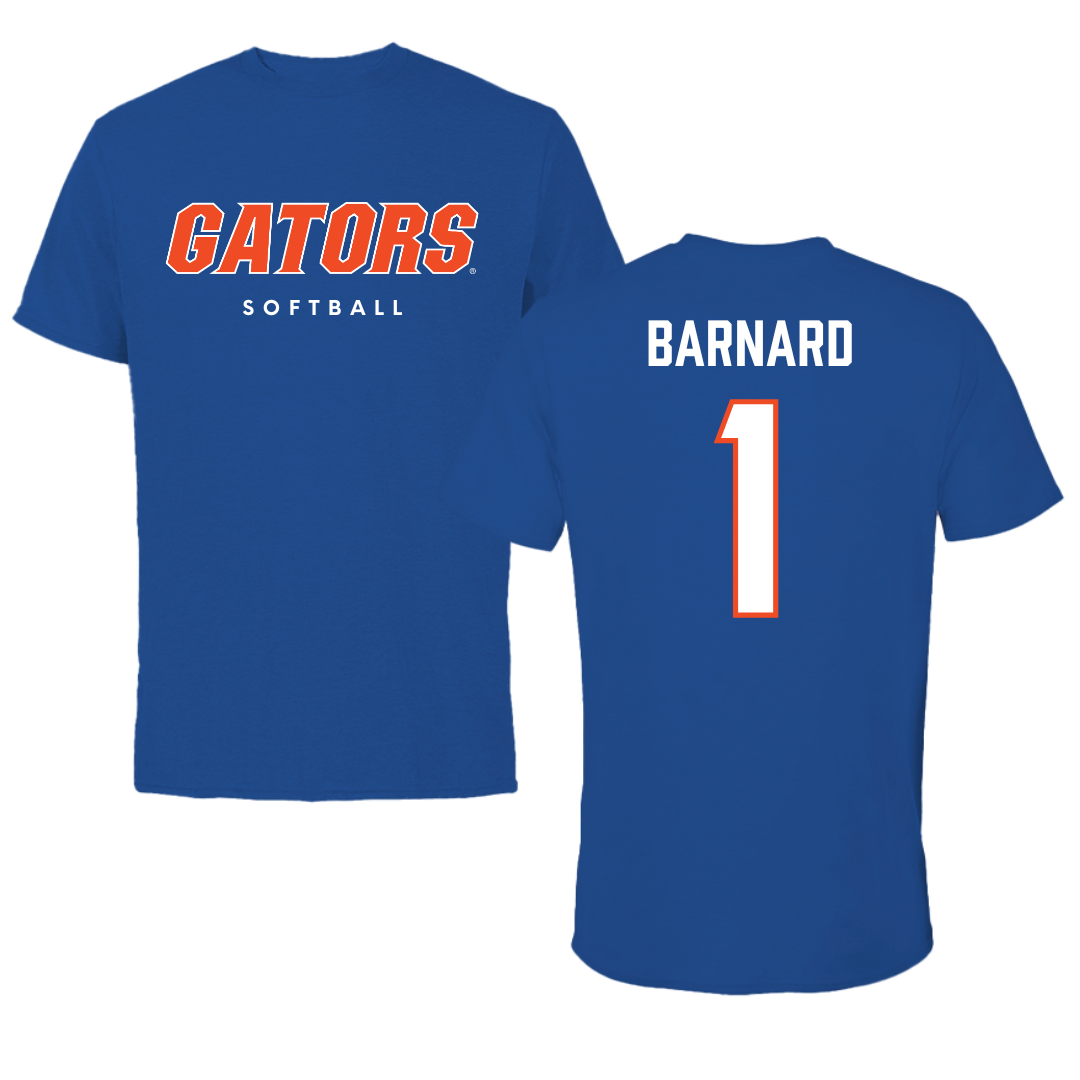 University of Florida Softball True Royal Tee - #1 Brooke Barnard