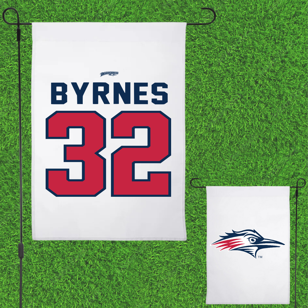 Metropolitan State University of Denver Basketball White Garden Flag - #32 Amanda Byrnes