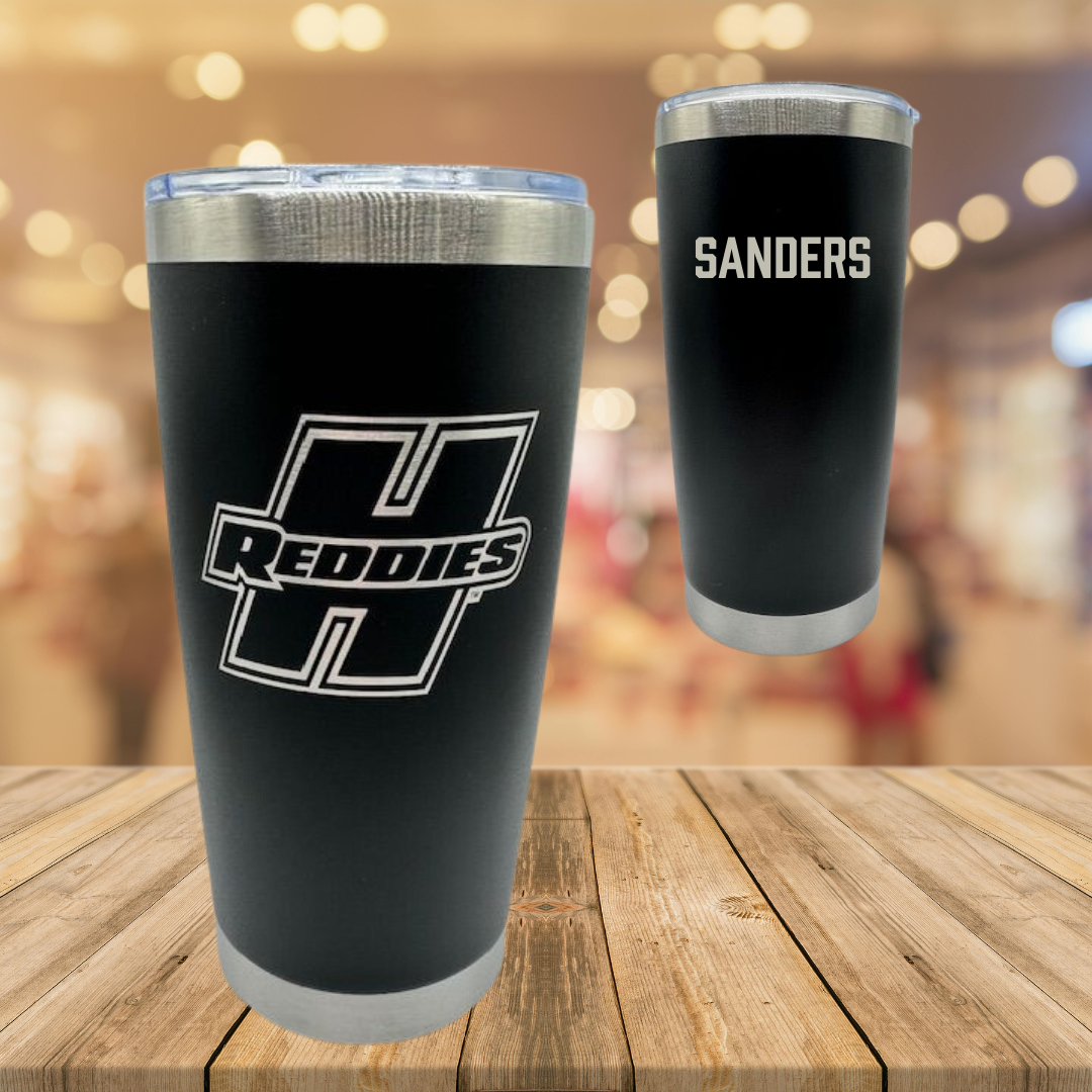 Henderson State University POM Black Stainless Steel Tumbler - Khalia Sanders