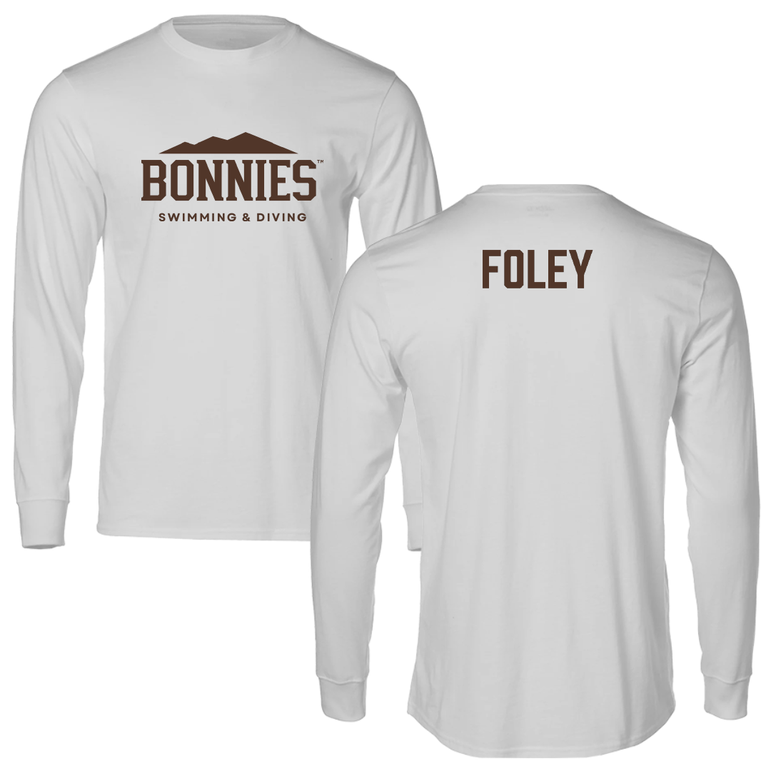St. Bonaventure University Swimming & Diving Light Gray Long Sleeve - Rylie Foley