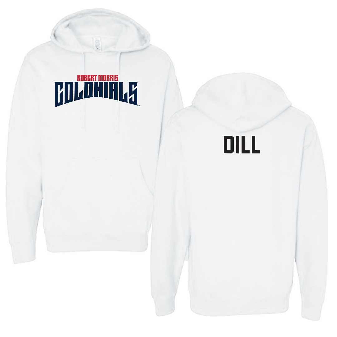 Robert Morris University TF and XC White Classic Hoodie - Julia Dill