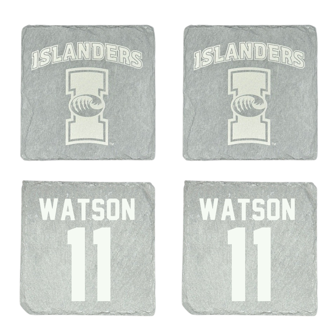 Texas A&M University-Corpus Christi Baseball Stone Coaster (4 Pack)  - #11 Matthew Watson