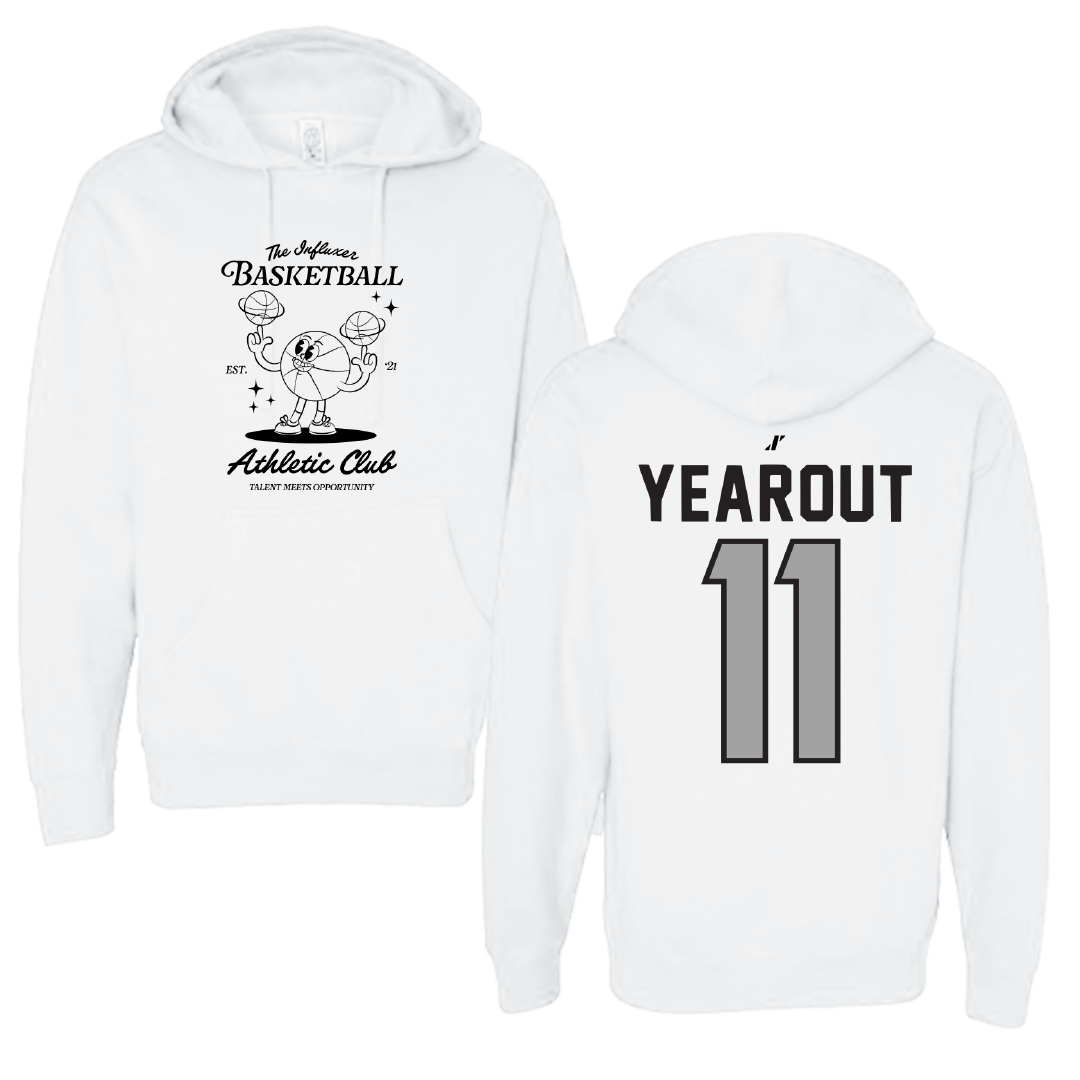 Basketball White Influxer Athletic Club Hoodie - #11 Titus Yearout