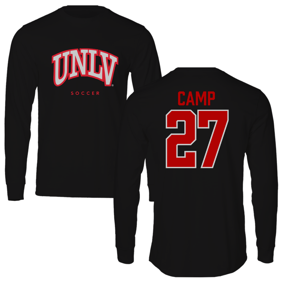 University of Nevada-Las Vegas Soccer Black Long Sleeve - #27 Kylie Camp