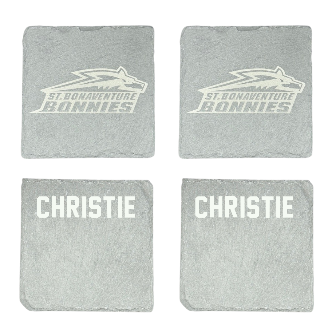 St. Bonaventure University Swimming & Diving Stone Coaster (4 Pack)  - Paris Christie