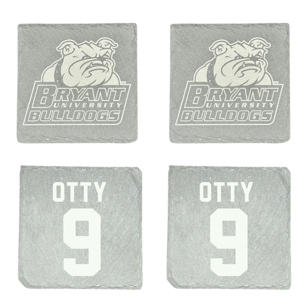 Bryant University Football Stone Coaster (4 Pack)  - #9 Michael Otty