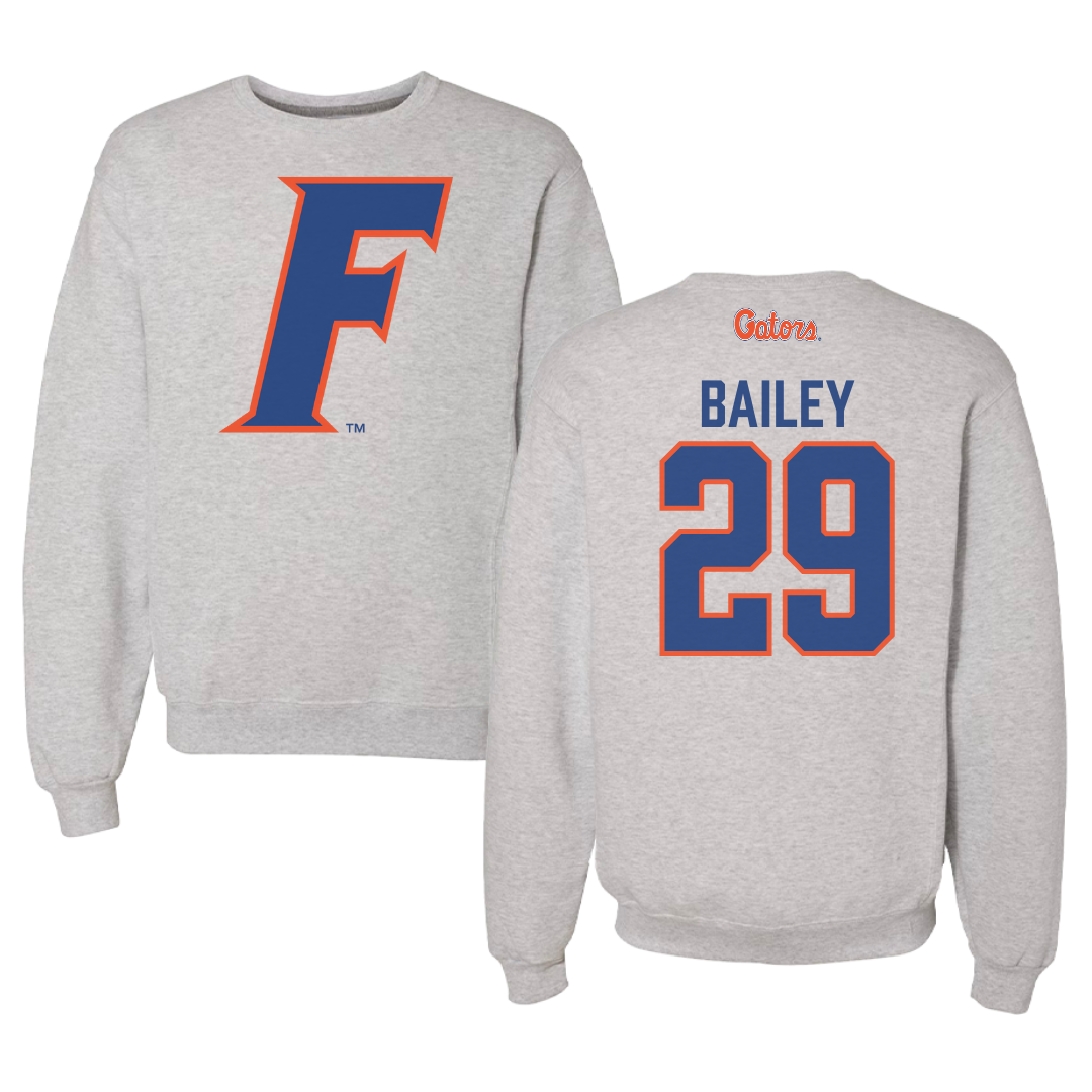 University of Florida Soccer Gray Crewneck - #29 Lena Bailey