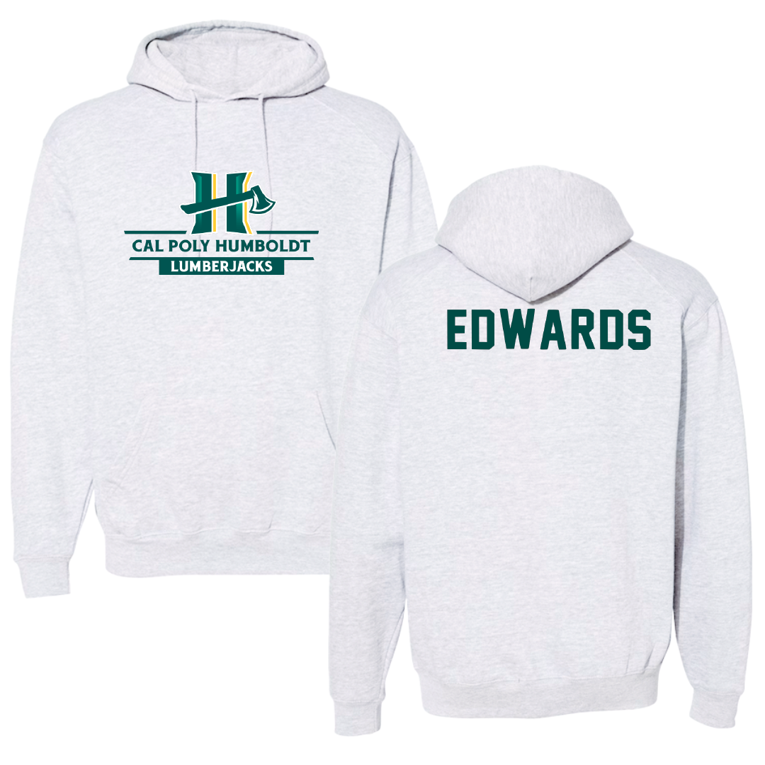 Cal Poly Humboldt Wrestling Gray Hoodie - Andrew Edwards