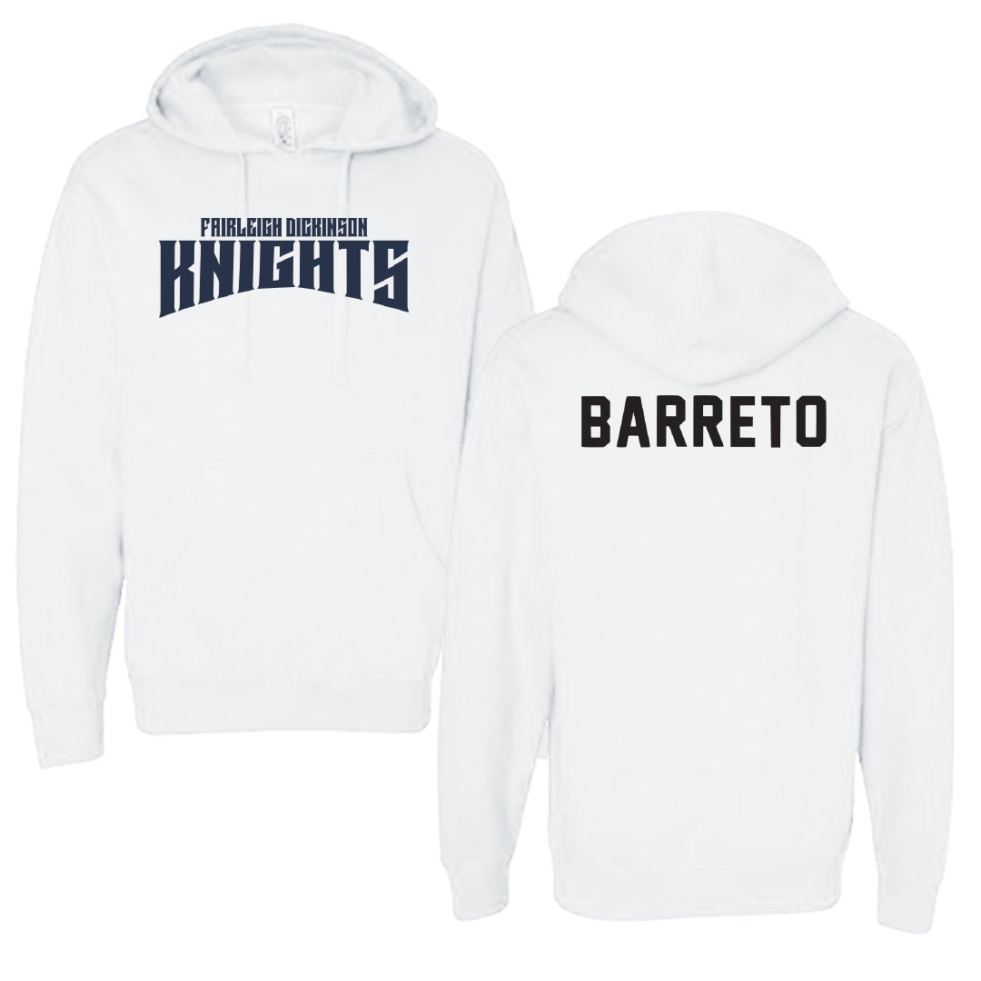 Fairleigh Dickinson University-Metropolitan Campus TF and XC White Classic Hoodie - Brandon Barreto