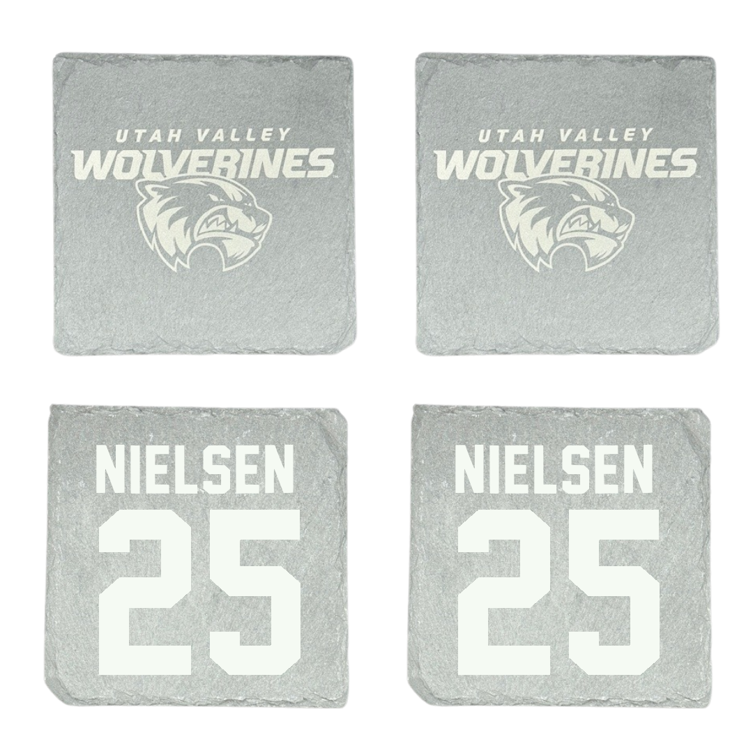Utah Valley University Softball Stone Coaster (4 Pack)  - #25 Saige Nielsen
