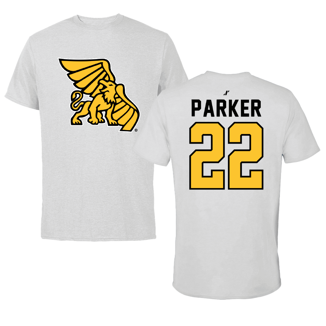 Missouri Western State University Football Light Gray Performance Tee - #22 Denver Parker