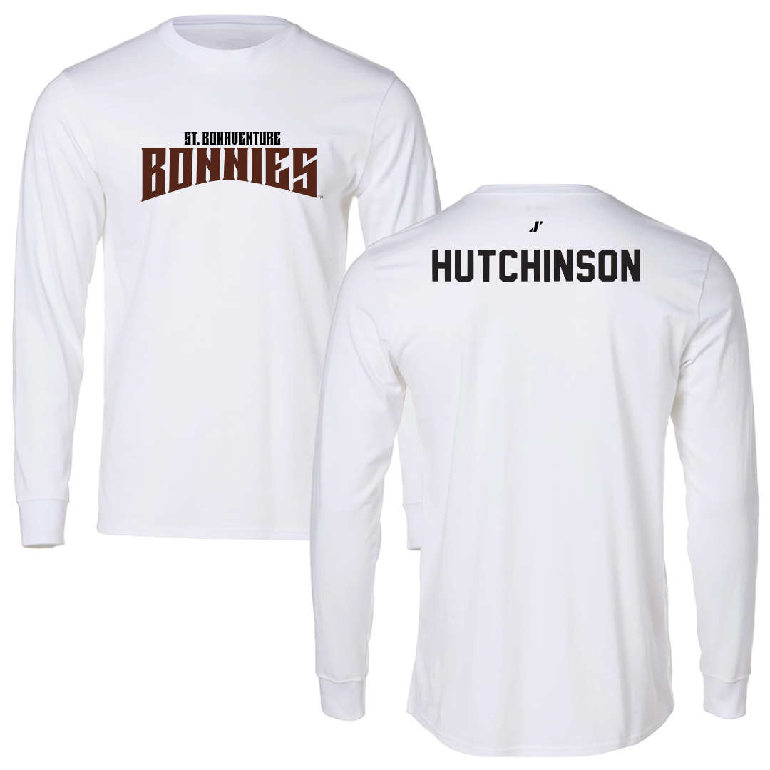 St. Bonaventure University Swimming & Diving White Classic Long Sleeve - Davis Hutchinson