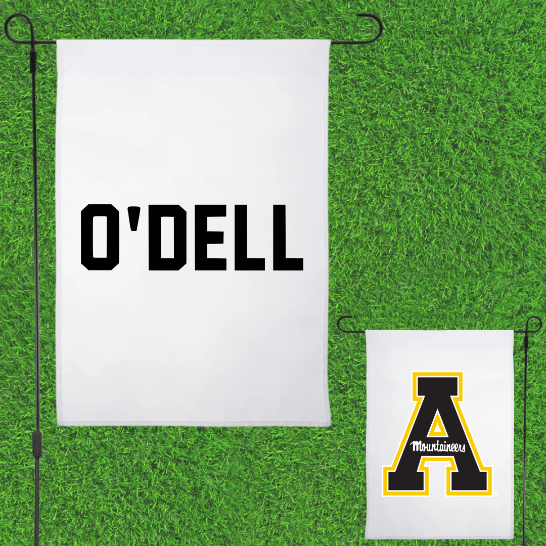 Appalachian State University Wrestling White Garden Flag - Kailan O'Dell