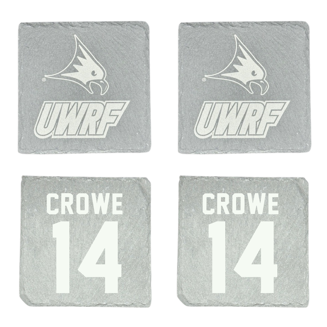 University of Wisconsin-River Falls Softball Stone Coaster (4 Pack)  - #14 Emily Crowe