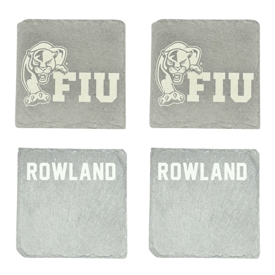 Florida International University TF and XC Stone Coaster (4 Pack)  - De’quan Rowland