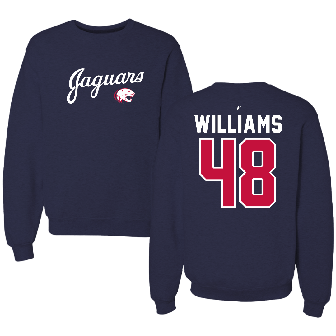 University of South Alabama Football Navy General Crewneck - #48 Jordan Williams
