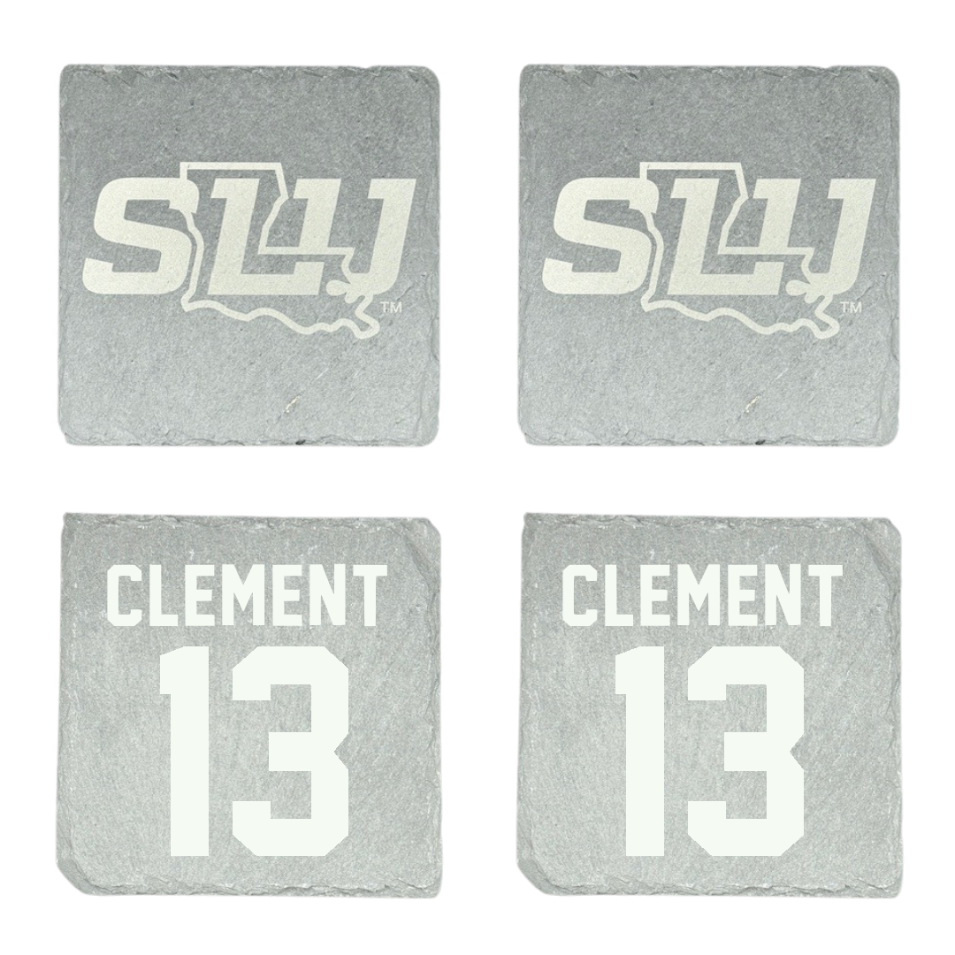 Southeastern Louisiana University Football Stone Coaster (4 Pack)  - #13 Zachary Clement