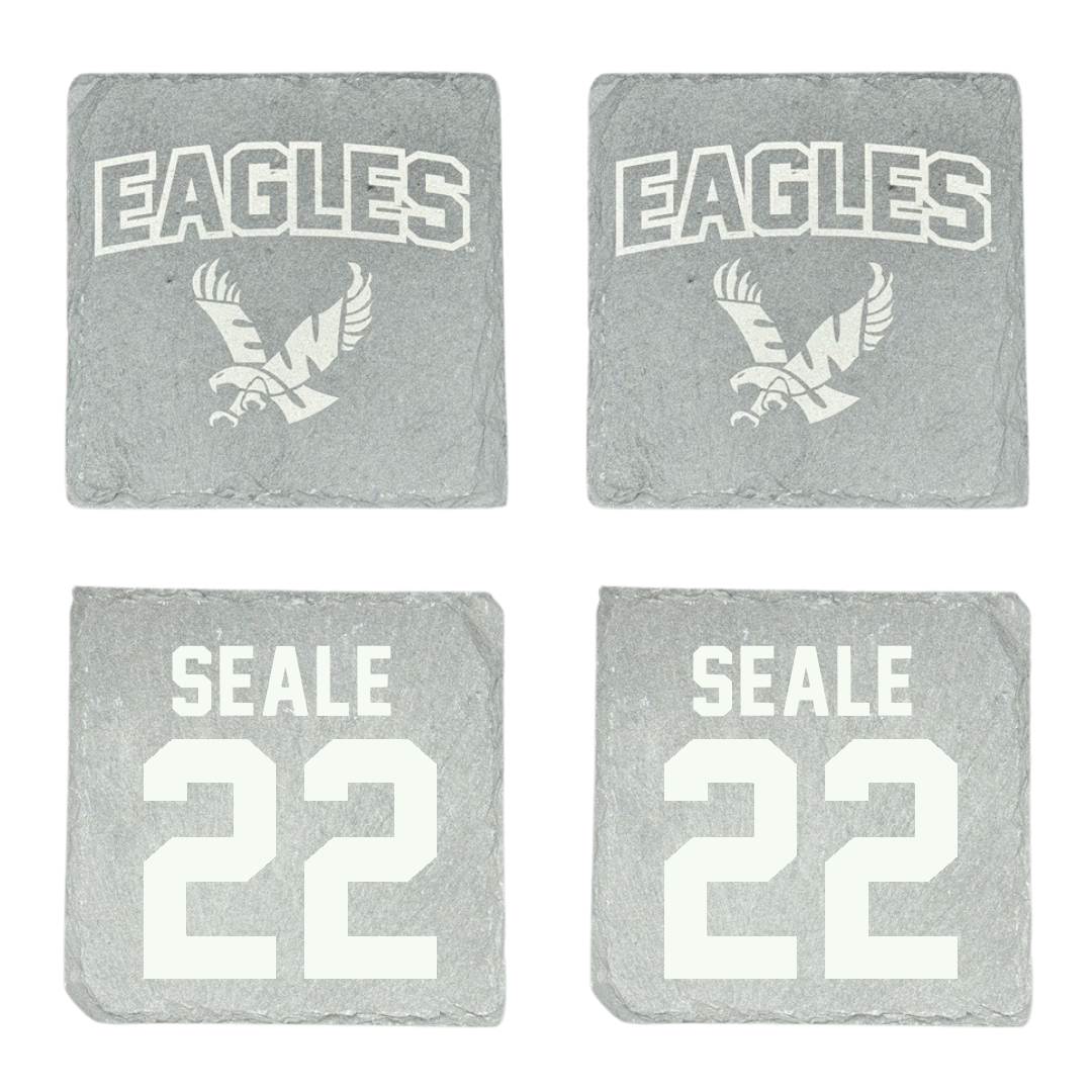 Eastern Washington University Basketball Stone Coaster (4 Pack)  - #22 Jackson Seale