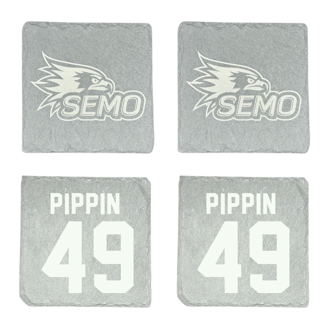 Southeast Missouri State University Football Stone Coaster (4 Pack)  - #49 DC Pippin