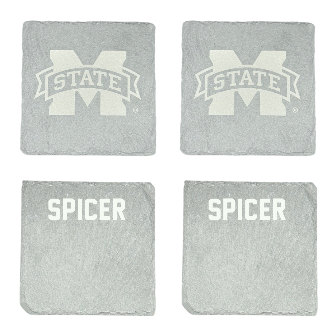 Mississippi State University TF and XC Stone Coaster (4 Pack)  - Chanice Spicer