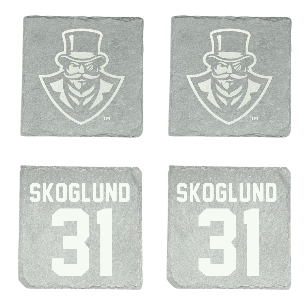 Austin Peay State University Football Stone Coaster (4 Pack)  - #31 Austin Skoglund