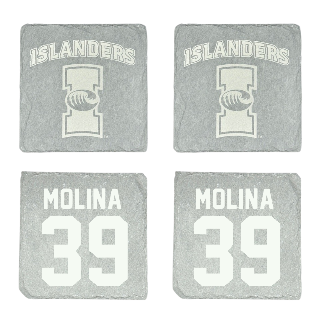 Texas A&M University-Corpus Christi Baseball Stone Coaster (4 Pack)  - #39 Matthew Molina
