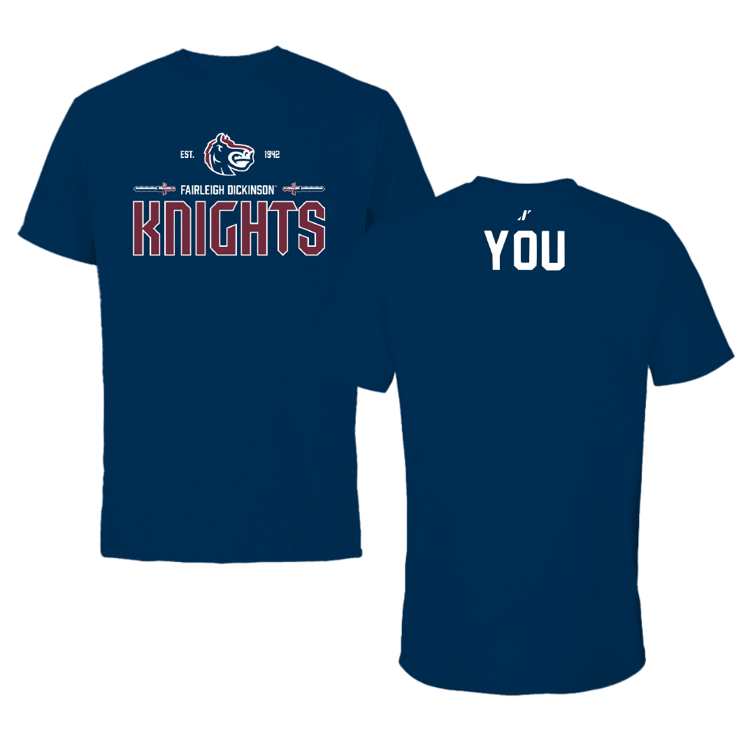 Fairleigh Dickinson University-Metropolitan Campus Golf Navy General Tee - Kaitlyn You