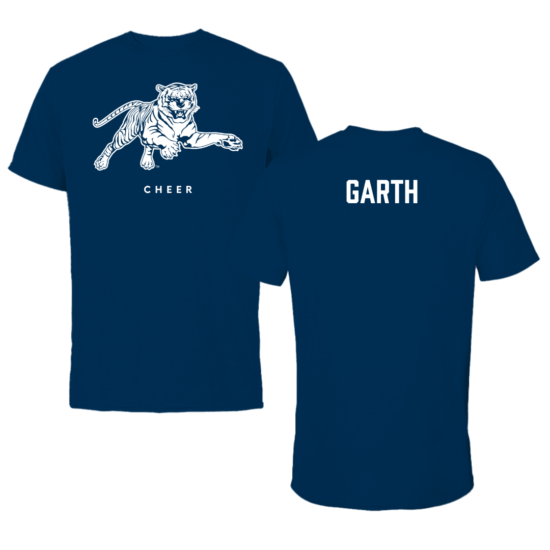 Jackson State University Cheer Navy Tee - Karlee Garth
