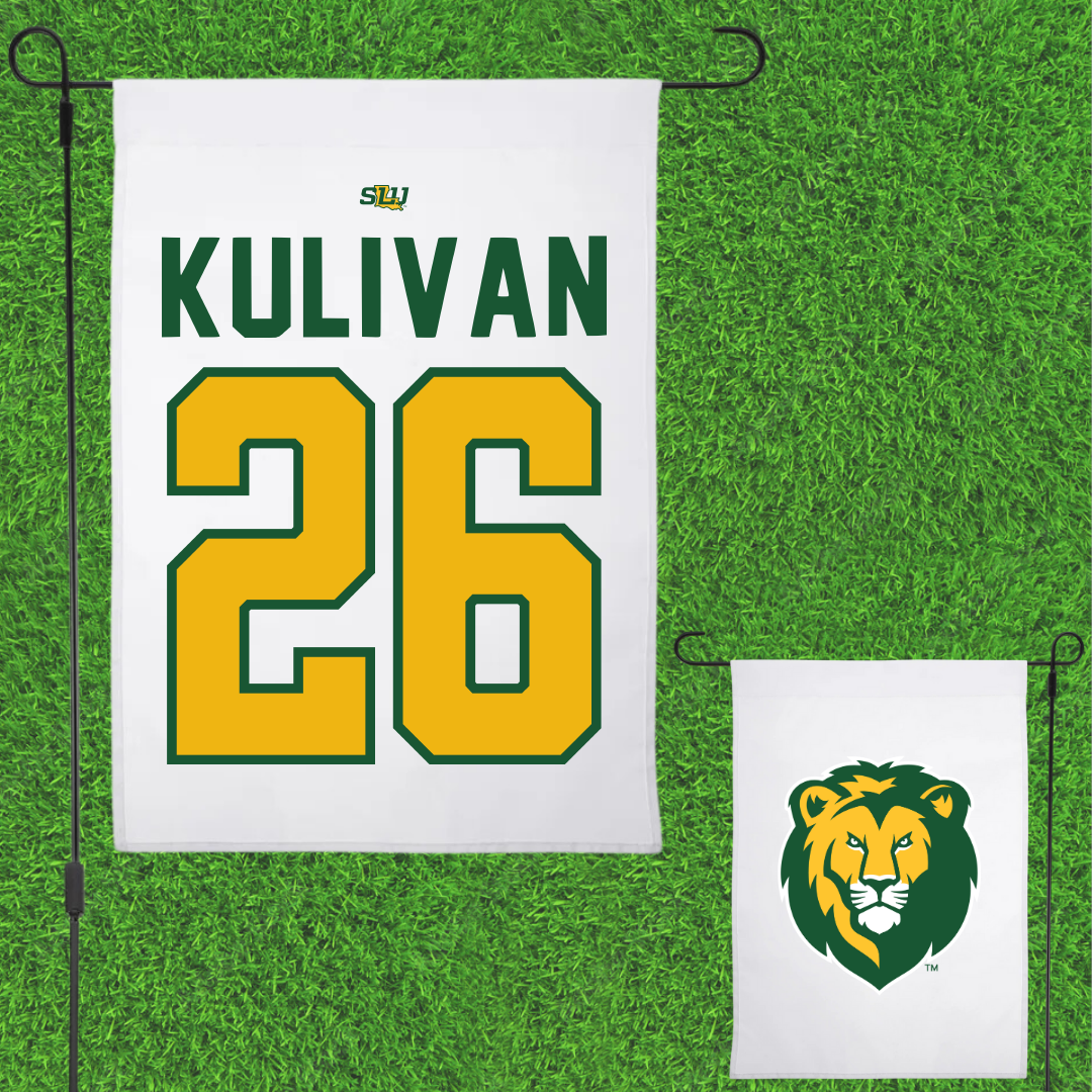 Southeastern Louisiana University Softball White Garden Flag - #26 Colleen Kulivan