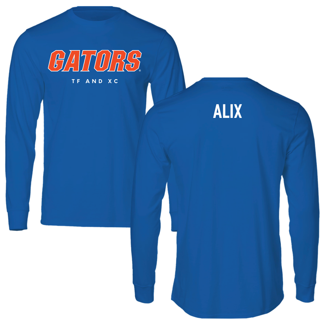 University of Florida TF and XC True Royal Block Performance Long Sleeve - India Alix