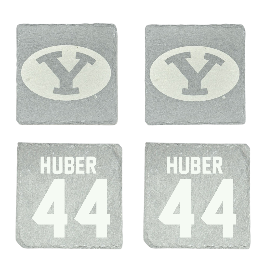 Brigham Young University Softball Stone Coaster (4 Pack)  - #44 Hina Huber