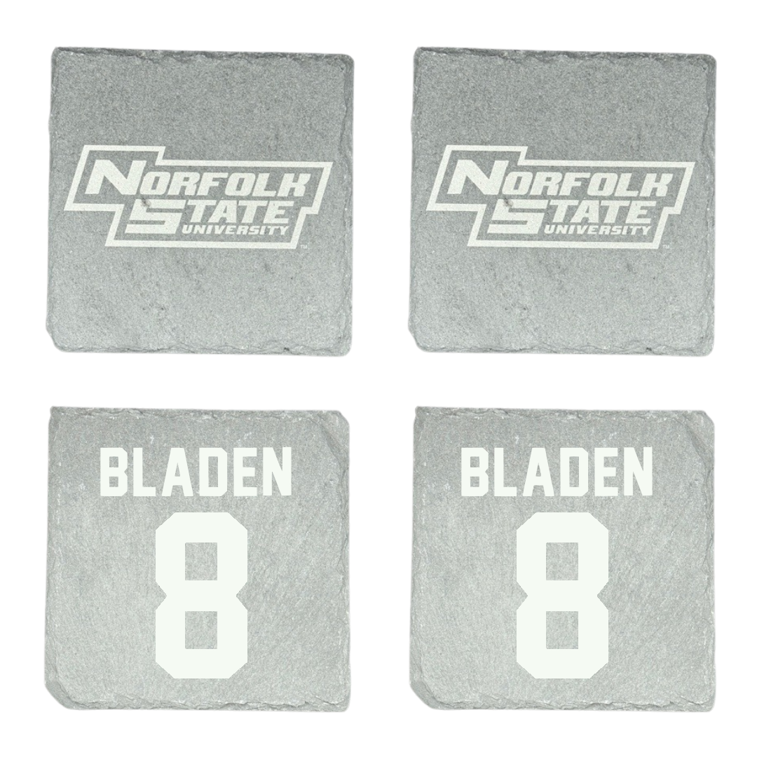 Norfolk State University Basketball Stone Coaster (4 Pack)  - #8 Tyrel Bladen