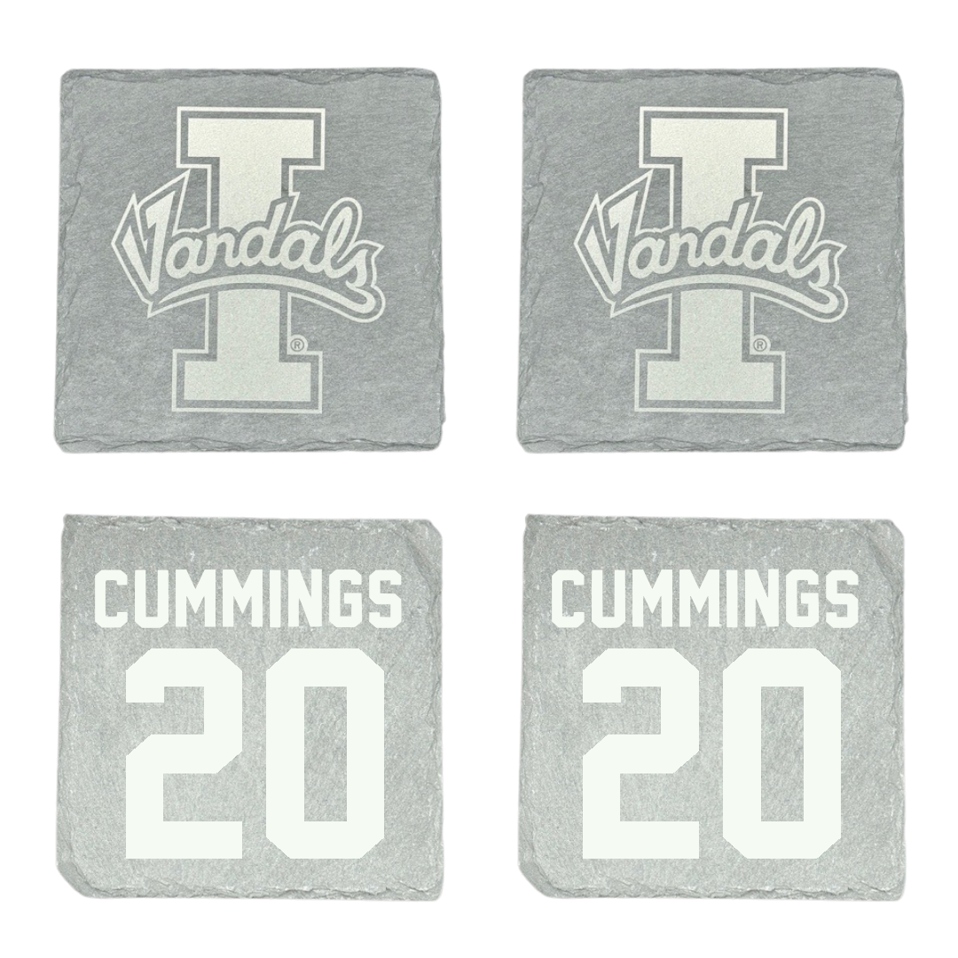 University of Idaho Football Stone Coaster (4 Pack)  - #20 Elisha Cummings