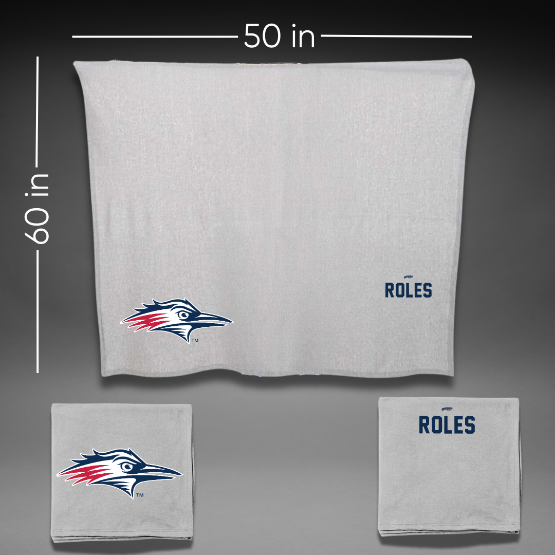 Metropolitan State University of Denver Tennis Gray Blanket - Kambra Roles