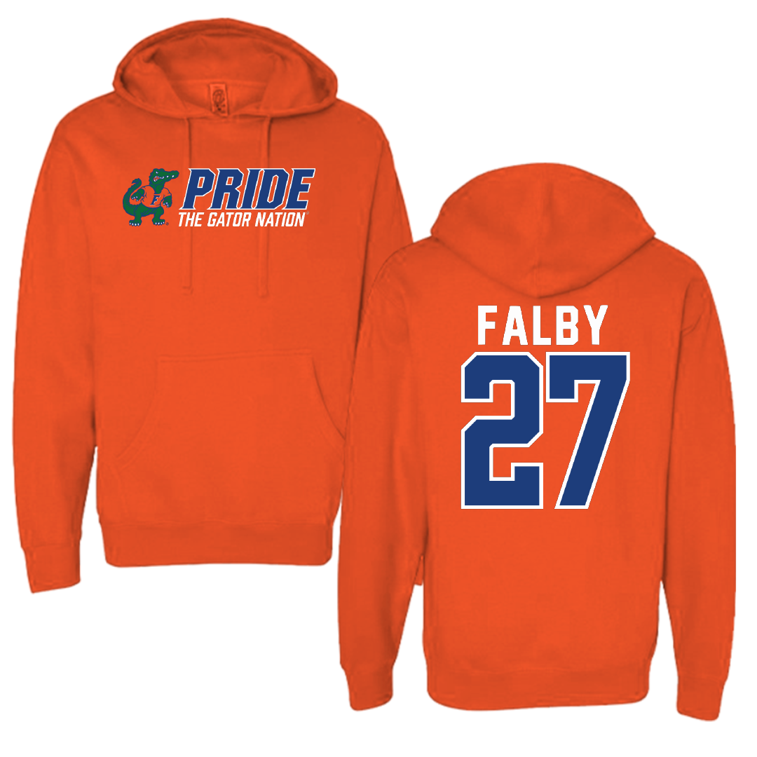 University of Florida Softball Orange General Hoodie - #27 Kendra Falby
