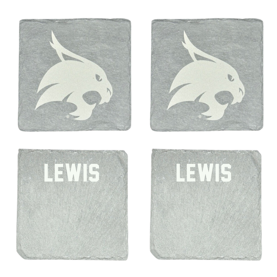 Texas State University TF and XC Stone Coaster (4 Pack)  - Kaylee Lewis