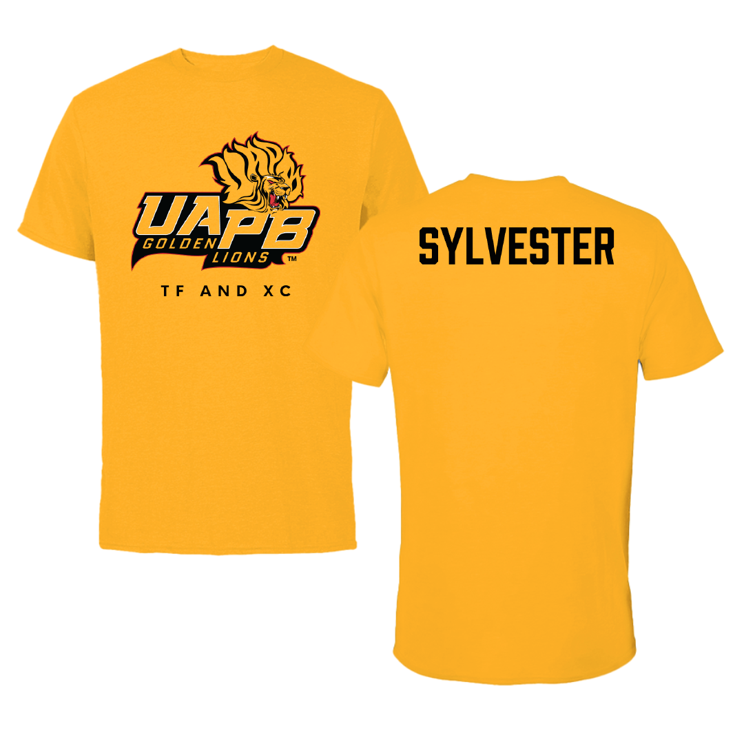 University of Arkansas-Pine Bluff TF and XC Gold Performance Tee - Jared Sylvester
