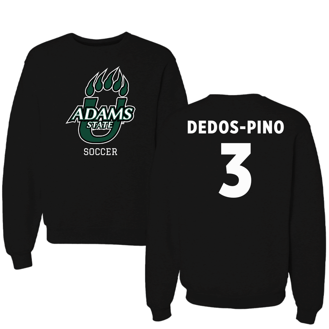 Adams State University Soccer Black State Crewneck - #3 Yarelis Dedos-Pino