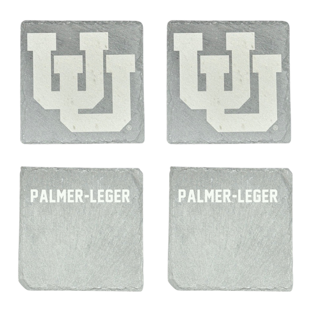 University of Utah Skiing Stone Coaster (4 Pack)  - Sydney Palmer-Leger