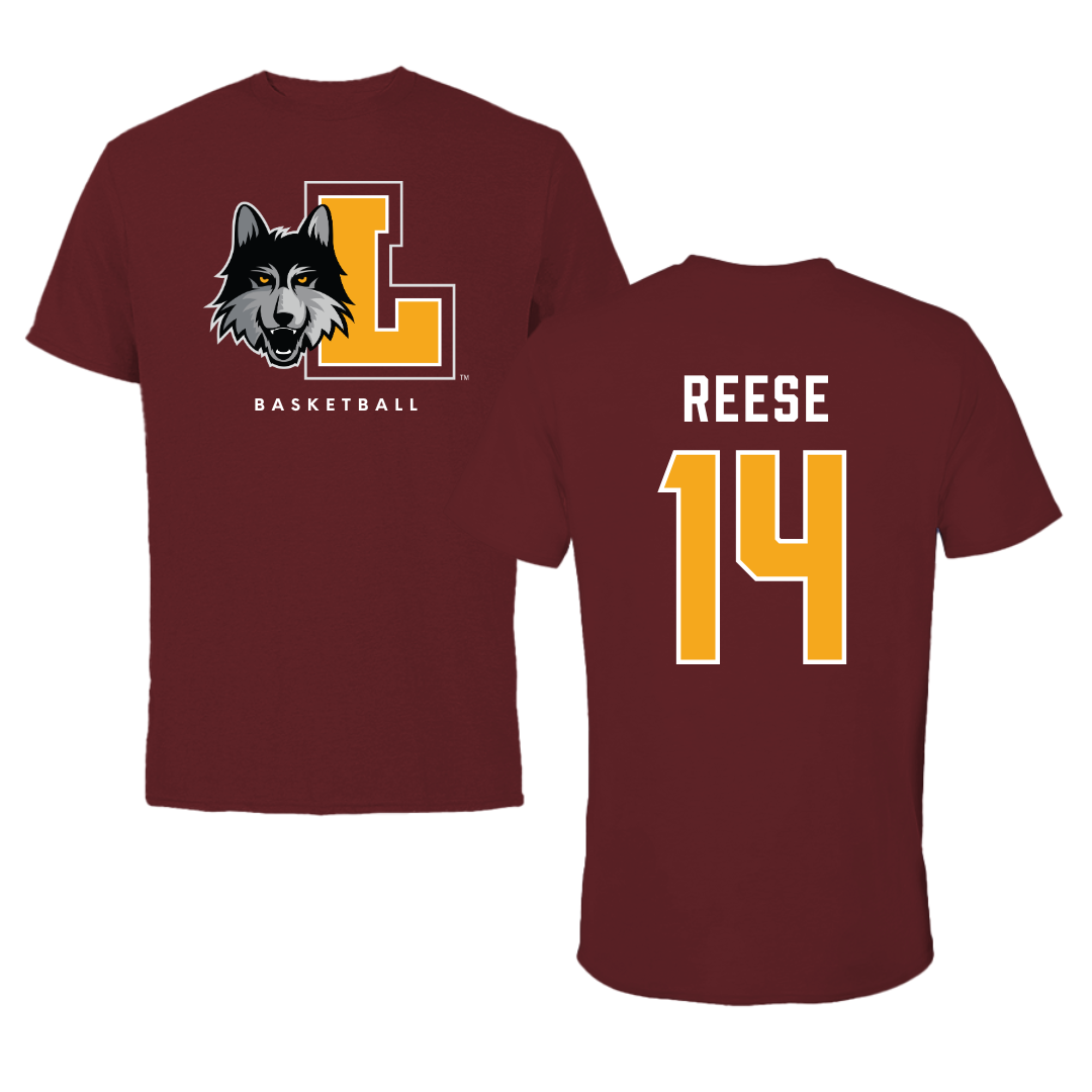 Loyola University-Chicago Basketball Maroon Mascot Performance Tee - #14 Caleb Reese