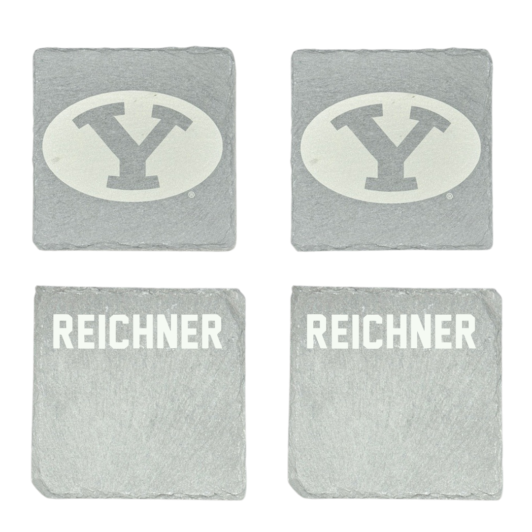 Brigham Young University Swimming & Diving Stone Coaster (4 Pack)  - Annie Reichner